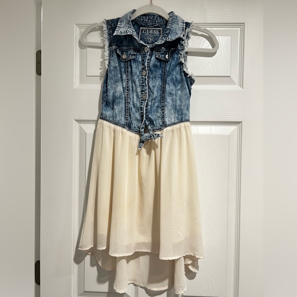 Girls Guess Sleeveless Dress